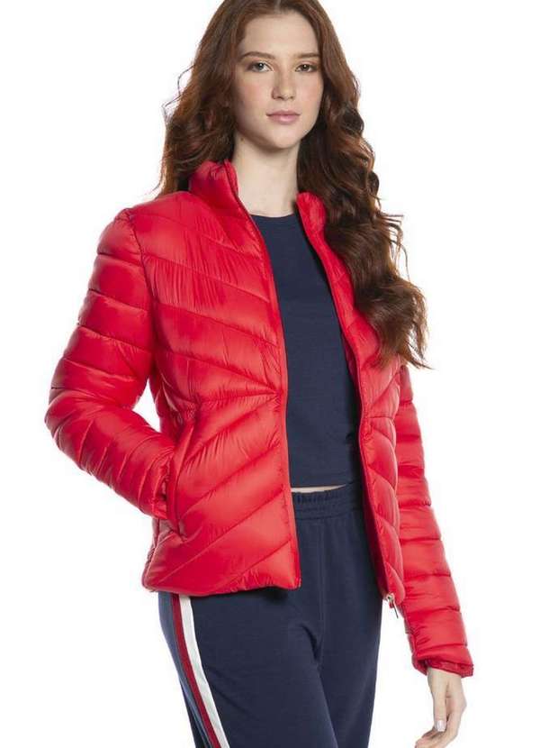 Frio Feminina Polo Wear Casaco Feminino Jaqueta Puffer Polo Wear
