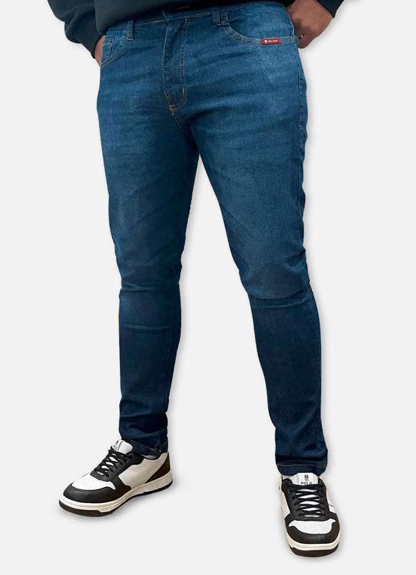 Polo Wear - Calça Jeans Masculina Skinny Bellagio Polo Wear Jeans Escuro Jeans Escuro