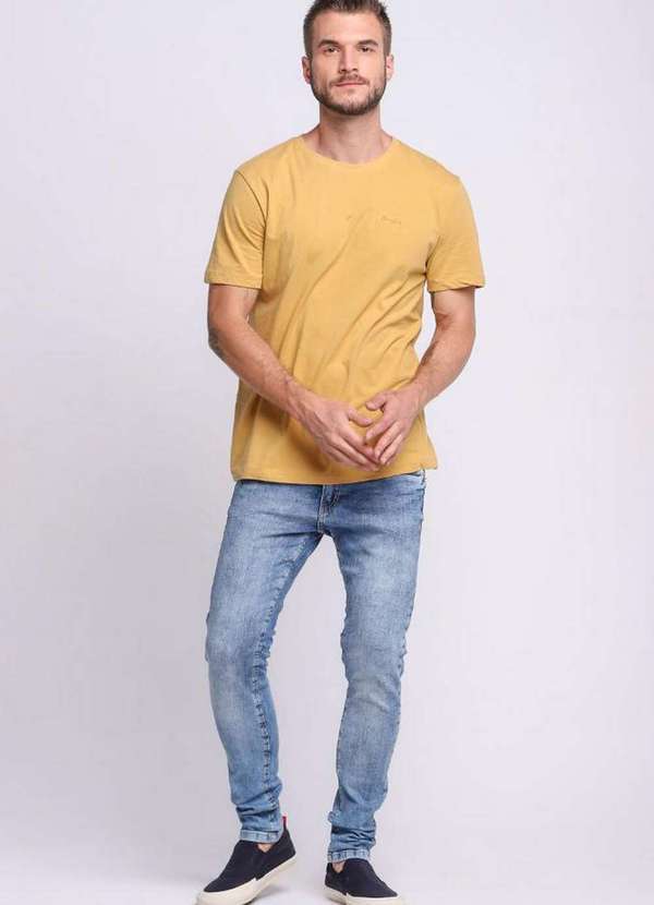 Polo Wear - Calça Masculina Jeans Slim Joy Índigo Polo Wear Jeans Claro Jeans Claro