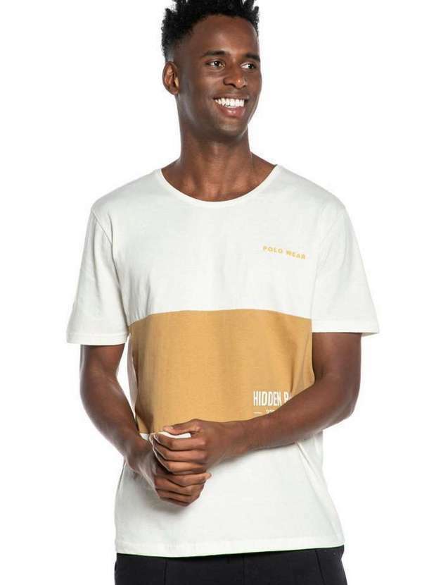 Polo Wear - Camiseta Masculina Colors Polo Wear Off White Off White