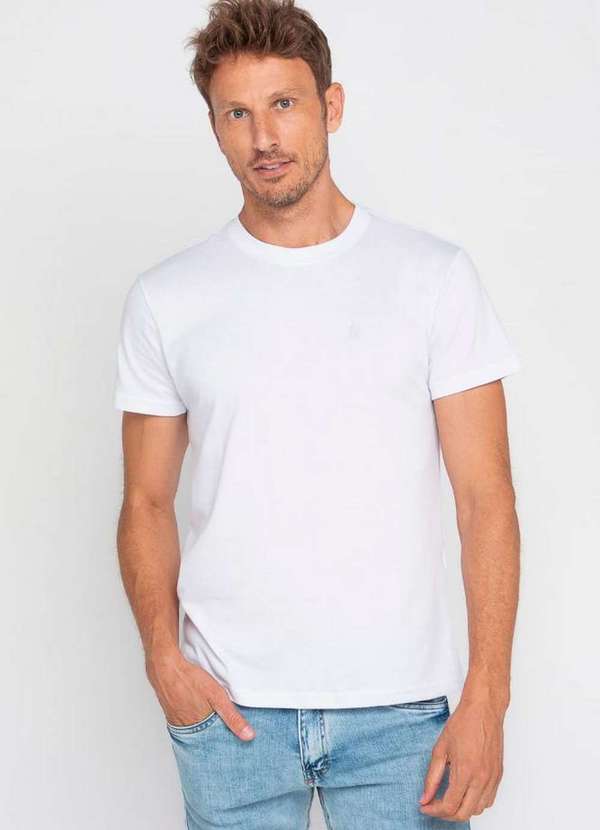 Polo Wear - Kit 3 Camisetas Masculinas Algodão Polo Wear Sortido Sortido