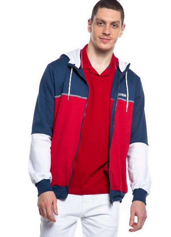 Polo Wear BlusÃ£o Masculino Com Ziper Blusa Moletom Masculina