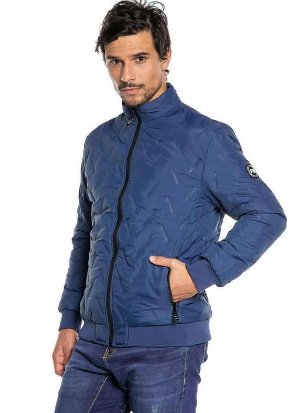Polo Wear - Jaqueta Masculina Nylon Wonderlust Polo Wear Azul Escuro Azul Escuro