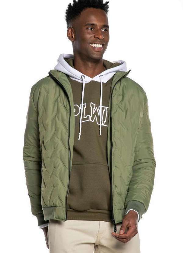 Polo Wear - Jaqueta Masculina Nylon Wonderlust Polo Wear Verde Escuro Verde Escuro
