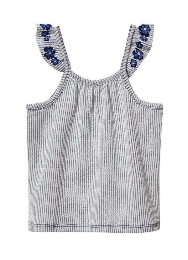 Polo Wear - Regata Feminina Infantil Happiness Polo Wear Azul Escuro Azul Escuro