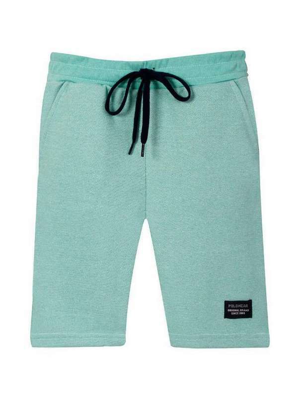 Polo Wear - Bermuda Masculina Infantil Celebrate Polo Wear Verde Claro Verde Claro