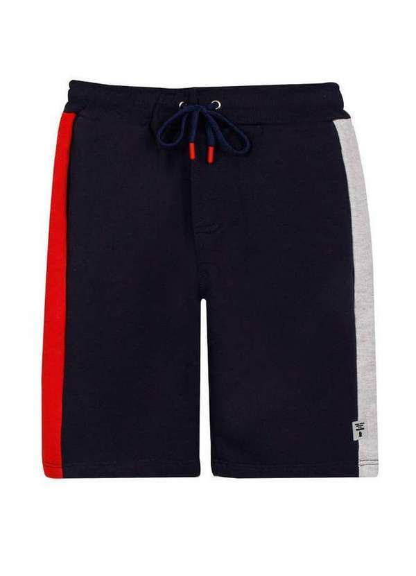 Polo Wear - Bermuda Masculina Moletom Infantil Polo Wear Azul Escuro Azul Escuro