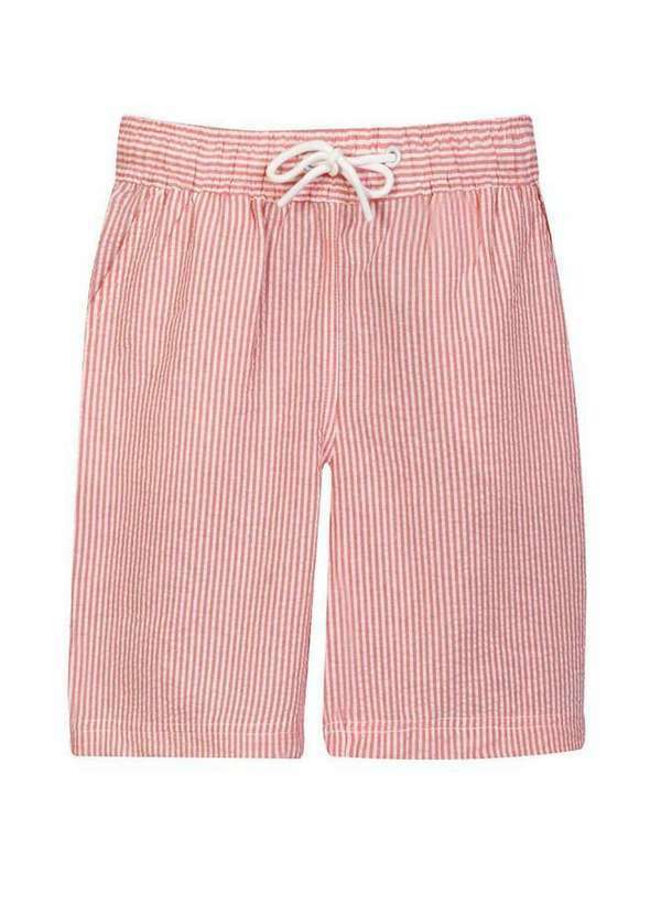 Polo Wear - Short Masculino Infantil Viscose Polo Wear Rosa Claro Rosa Claro
