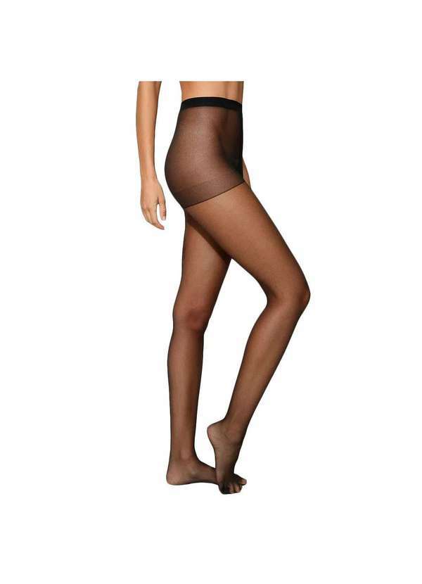 Selene - Kit 4 Meias Calças Selene Clássica Fio 15 Feminina Marrom 2