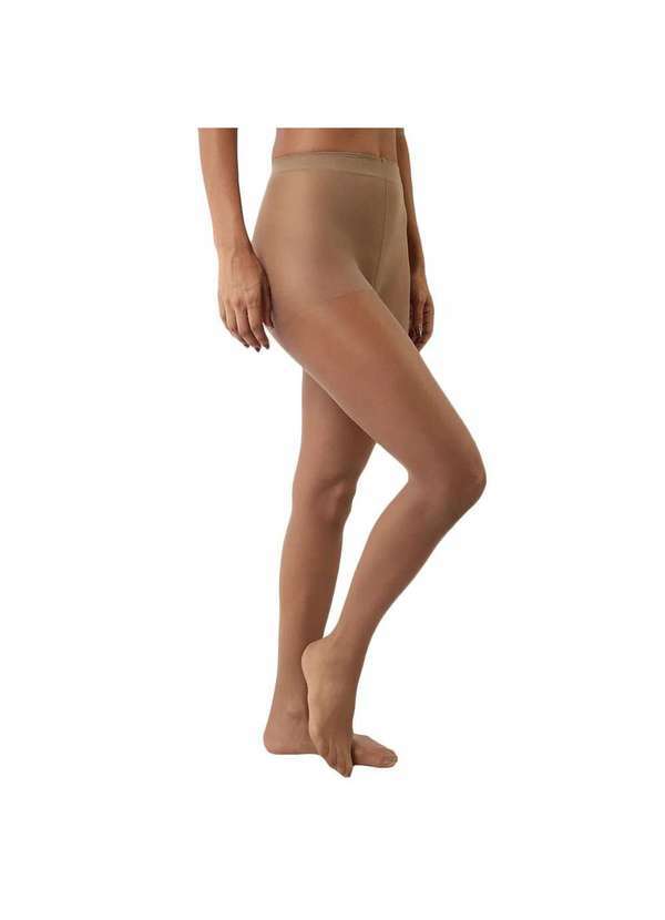Selene - Kit 4 Meias Calças Selene Clássica Fio 15 Feminina Marrom 3