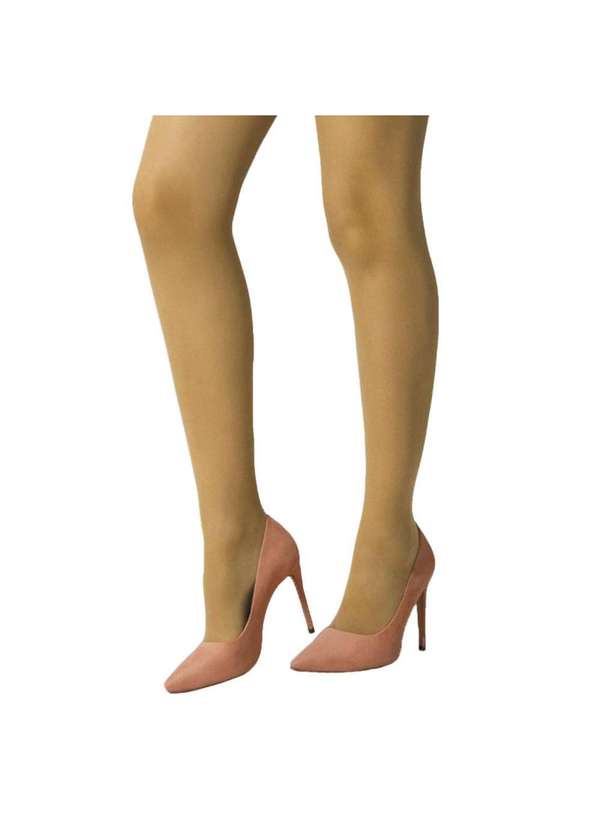 Selene - Meia-Calça Selene Básica Fio 15 Feminina Bege 2