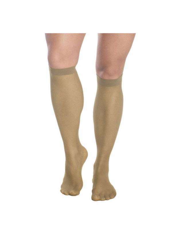 Selene - Meia 3/4 Selene Fio 15 Feminina Bege