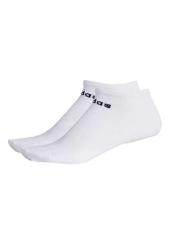 Adidas - Meia Adidas Basic no Show Unissex Branco