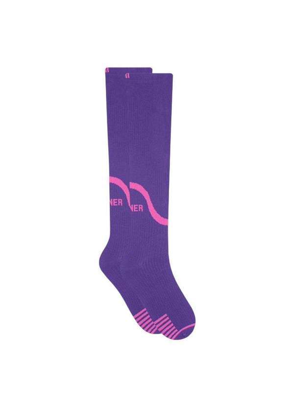 Selene - Meia de Compressão Selene 3/4 Esportiva Feminina Roxo