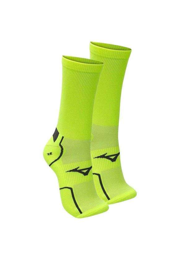 Mizuno - Meia Mizuno Performance Cano Alto Unissex Amarelo