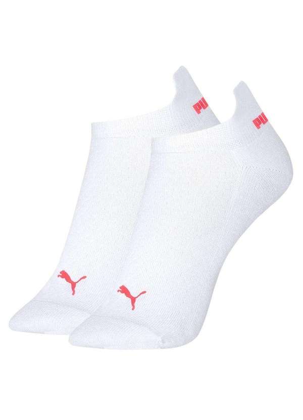 Meia Puma Sapatilha Esportiva Feminina Branco Esporte Legal