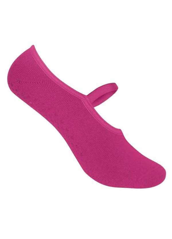 Selene - Meia Selene Sapatilha Pilates Antiderrapante Rosa 2