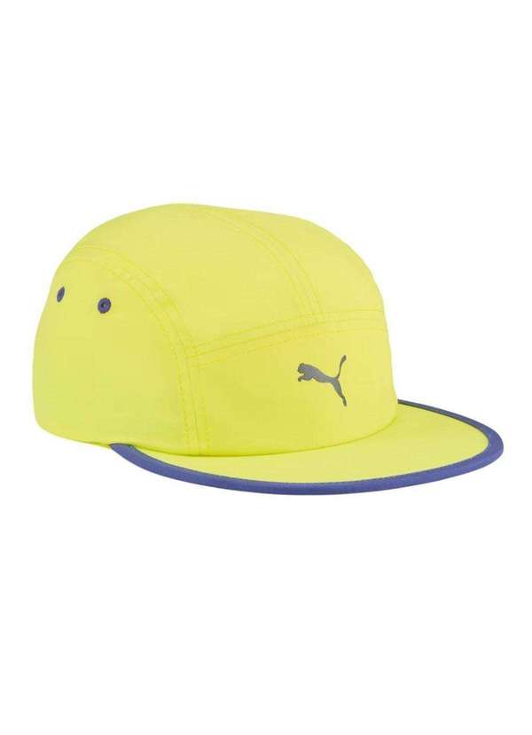 Puma - Boné Puma Ess Running 5 Panel Amarelo