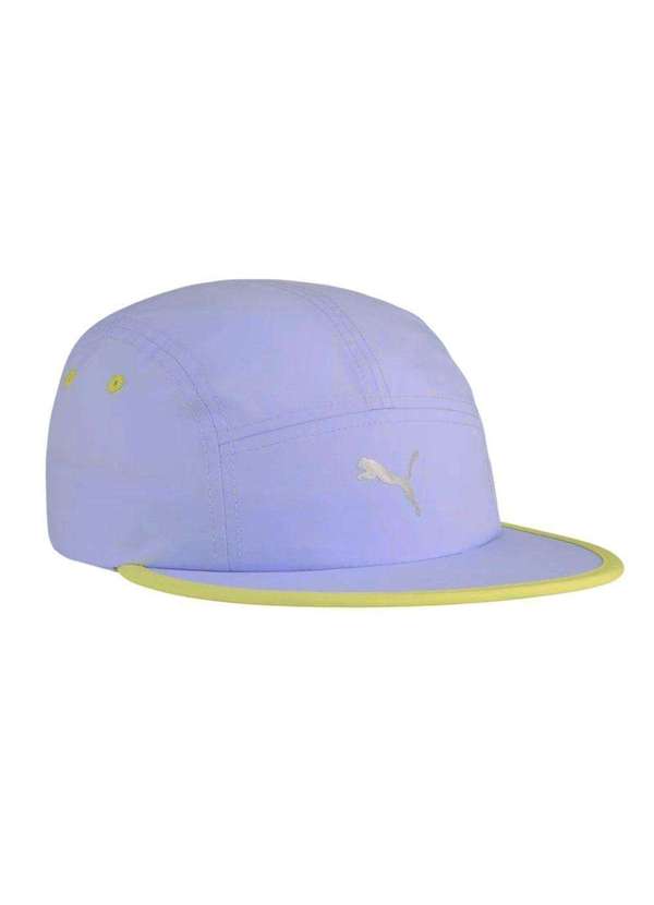 Puma - Boné Puma Ess Running 5 Panel Roxo