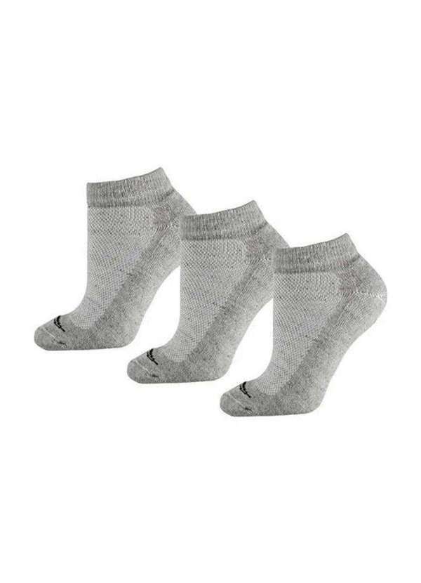 Penalty - Kit 3 pares de Meias Penalty Ecoknit Masculina Cinza