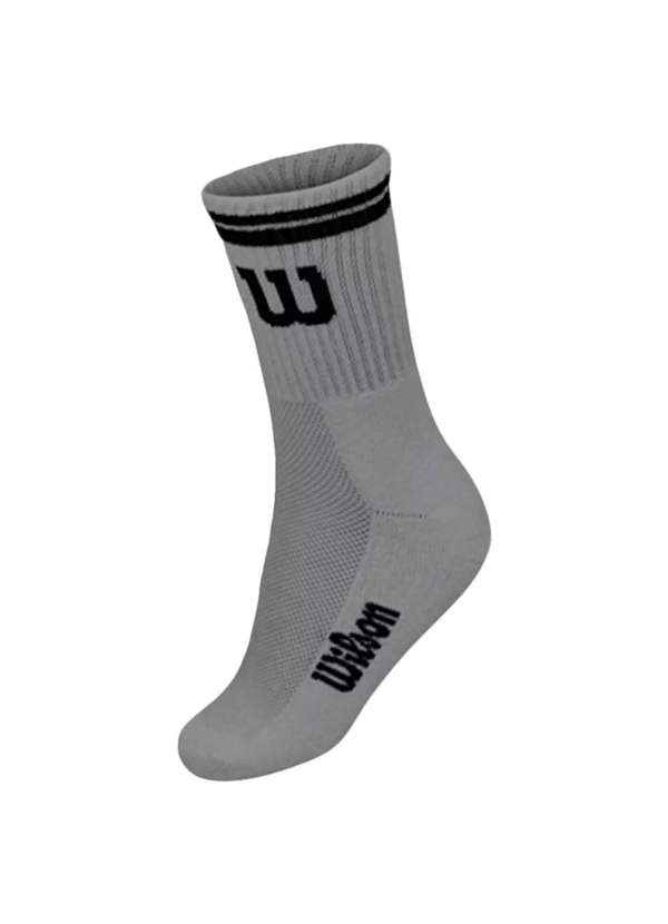Wilson - Kit 4 pares de Meias Wilson Cano Longo Masculino Cinza 2