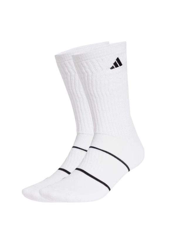 Adidas - Meia Adidas Sportswear Slouch Cano Medio Masculina Branco