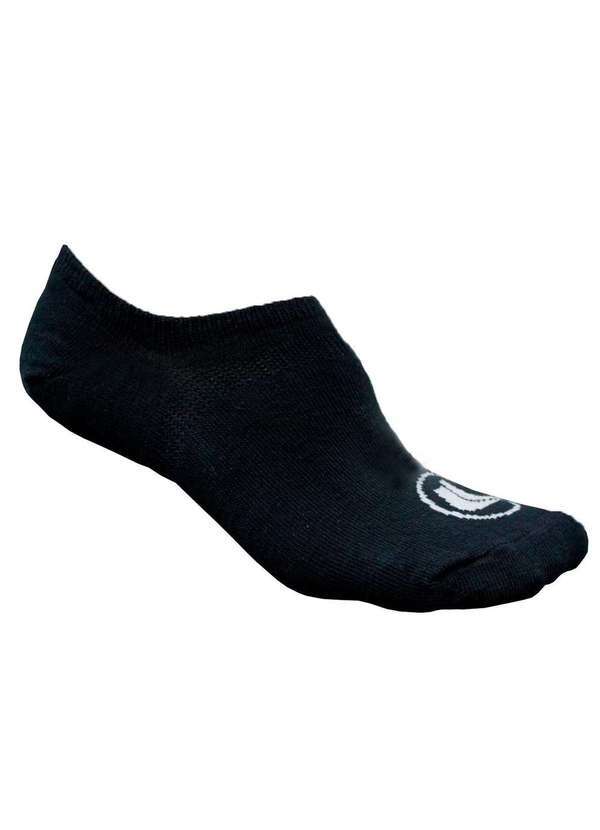 Esporte Legal - Meia Esporte Legal Invisível Calcanhar 3d Preto