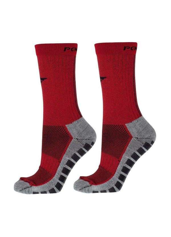 Penalty - Meia Penalty Grip Masculina Vermelho
