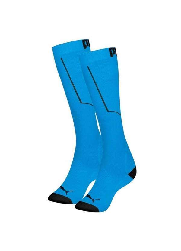 Puma - Meia Puma Cano 3/4 Esportiva Masculina Azul