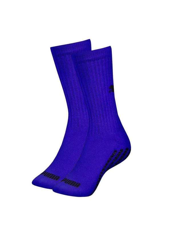 Puma - Meia Puma Traction Antiderrapante Masculina Azul