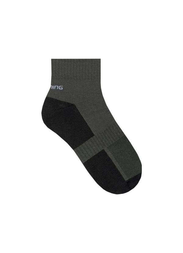 Selene - Meia Selene Esportiva Cano Baixo Masculina Cinza 2