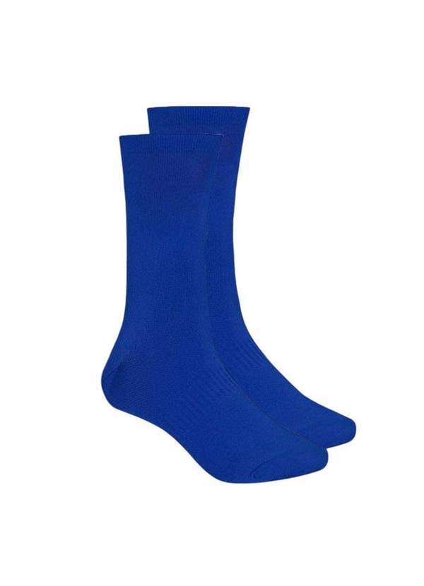 Selene - Meia Selene Esportiva Cano Longo Unissex Azul