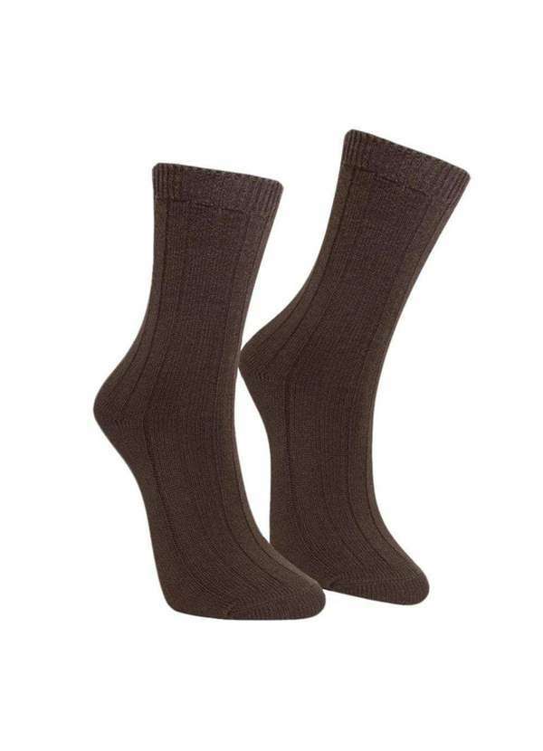 Selene - Meia Selene Inverno Masculina Marrom