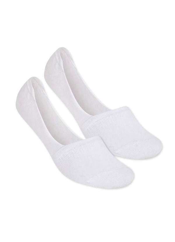 Selene - Meia Selene Sapatilha Invisível Masculina - Branco Branco