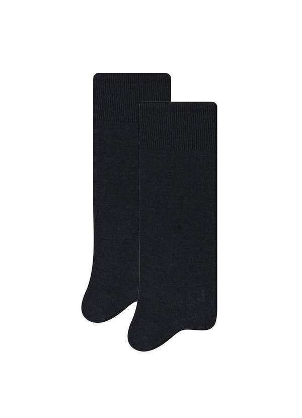Selene - Meia Social Selene Cano Longo Masculina Preto