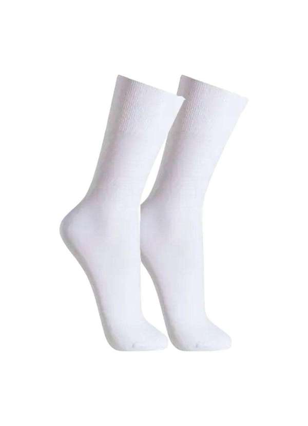 Selene - Meia Social Selene Clássica Masculina Branco