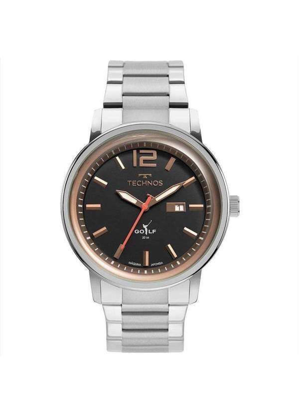 Technos - Relógio Technos Golf Masculino Prata