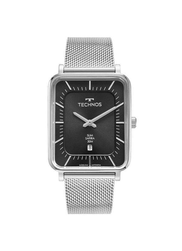 Technos - Relógio Technos Slim Masculino Prata