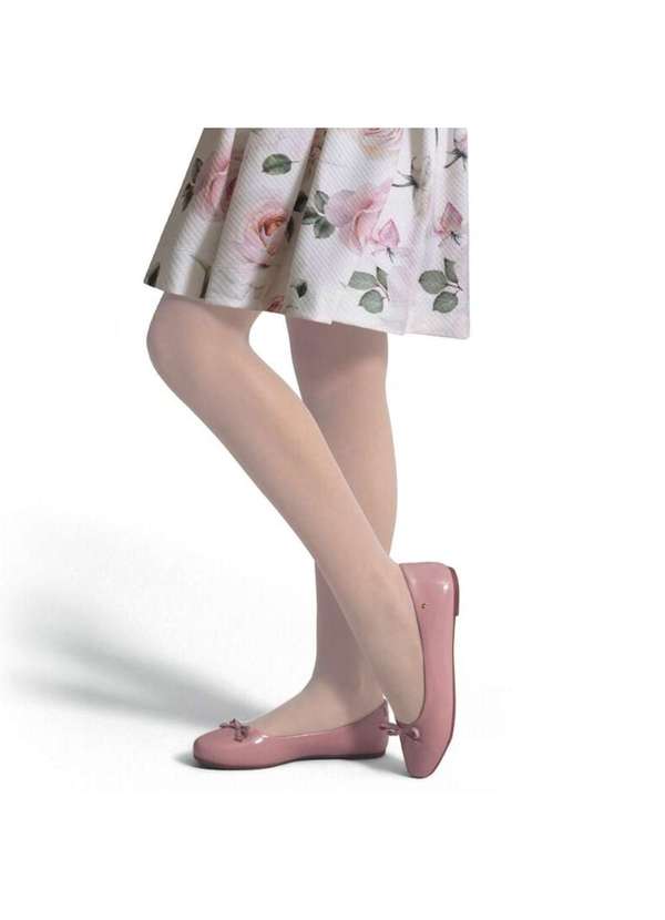 Selene - Meia-Calça Selene Básica Fio 20 Infantil Branco 1