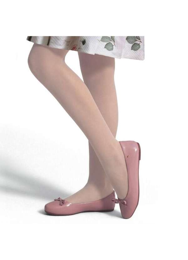 Selene - Meia-Calça Selene Básica Fio 20 Infantil Branco 2