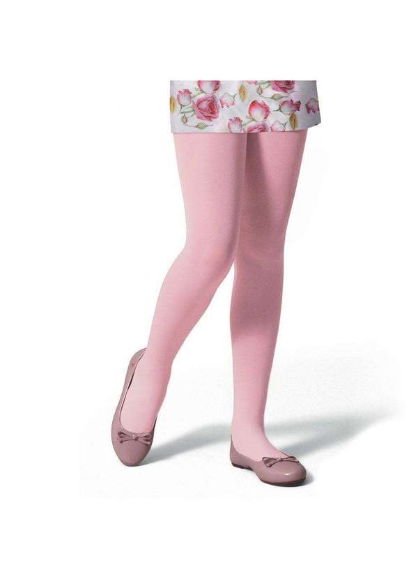 Selene - Meia-Calça Selene Opaca Fio 40 Infantil Rosa