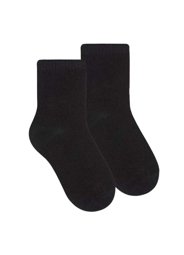 Selene - Meia Selene Básica Juvenil Preto