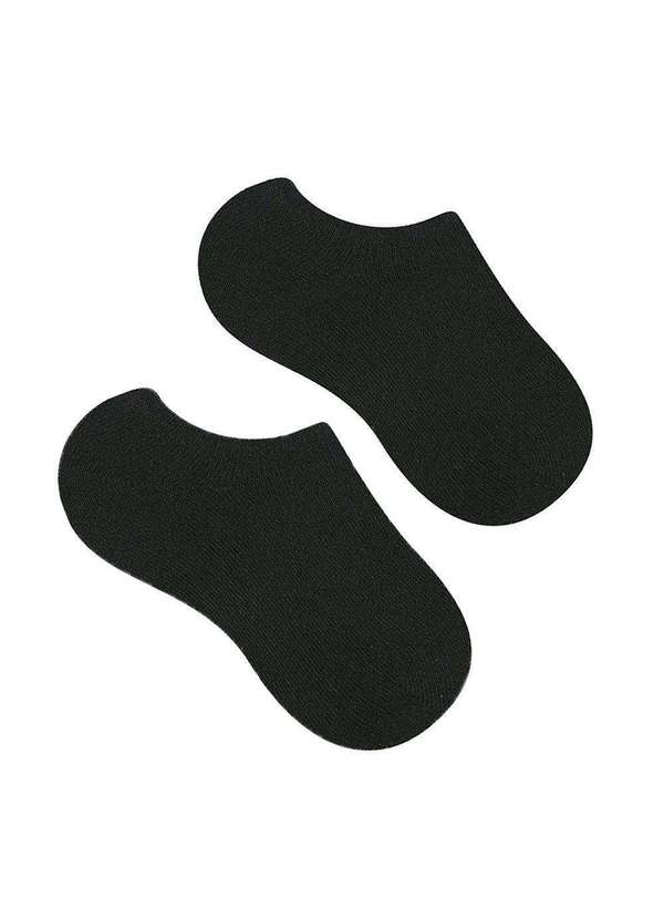 Selene - Meia Selene Sapatilha Infantil Preto