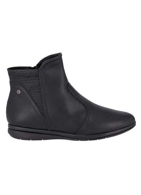 Piccadilly - Bota Piccadilly Anabela Sandy Feminina Preto
