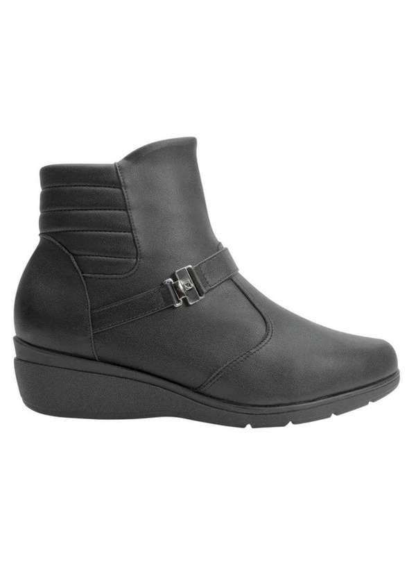 Piccadilly - Bota Piccadilly Beth Cano Curto Feminina Preto