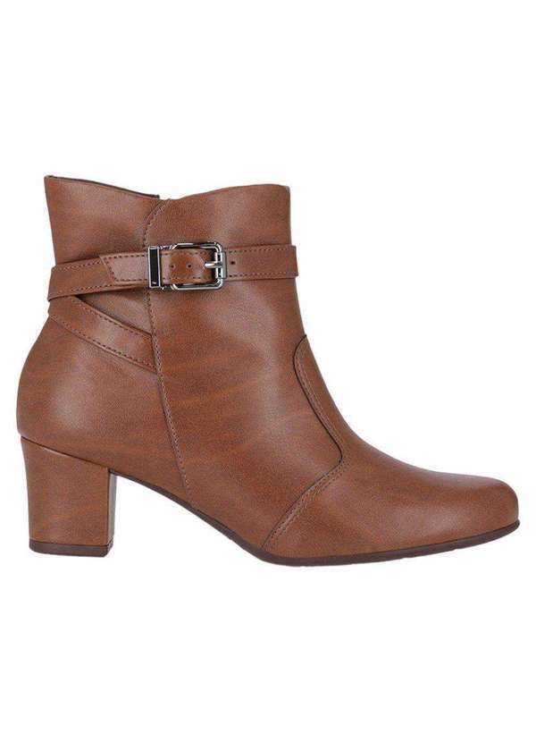 Piccadilly - Bota Piccadilly Laura Cano Curto Feminina Marrom