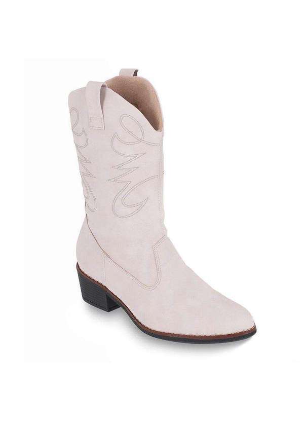 Piccadilly - Bota Piccadilly Western Dalva Cano Médio Feminina - Roxo