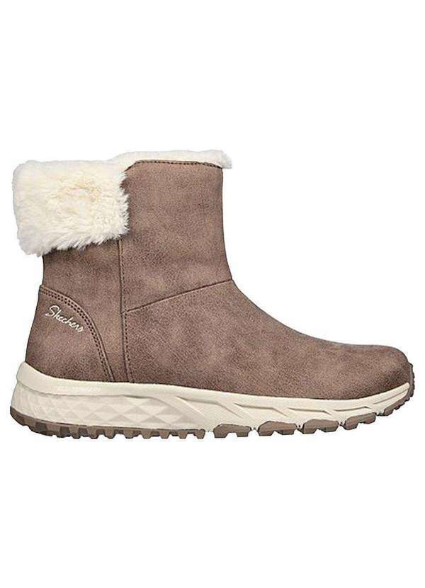 Skechers - Bota Skechers Bikers Flaunt Feminina Marrom