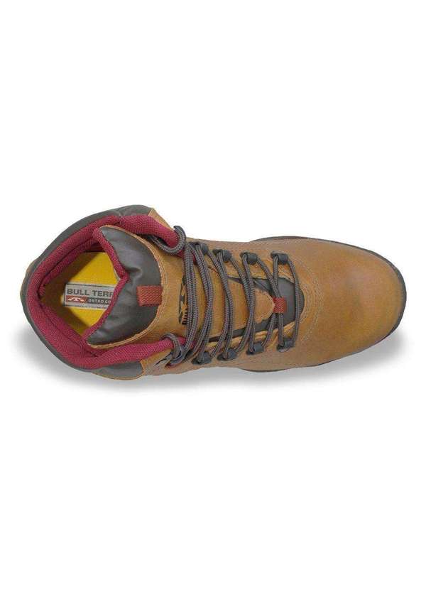 Bull Terrier - Kit Bota Bull Terrier Prince Feminina e par de Meia Marrom 3