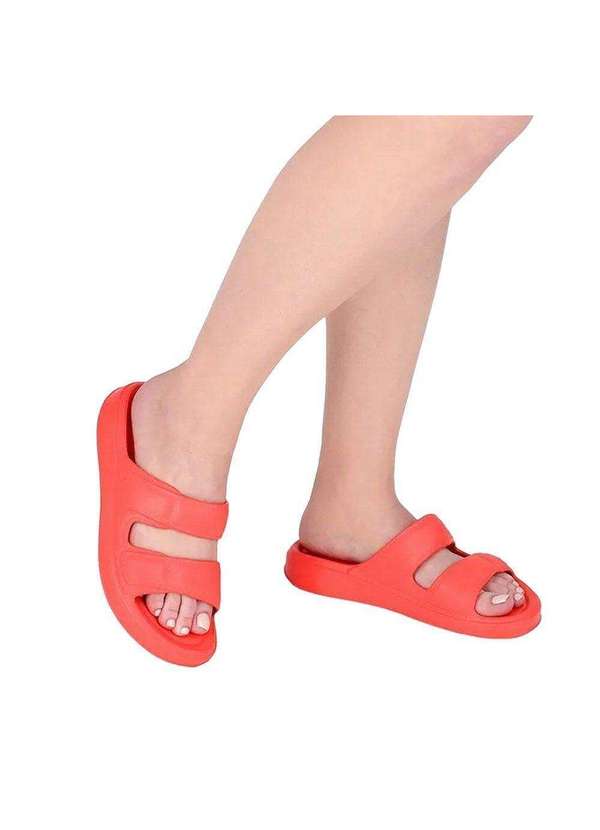 Piccadilly - Chinelo Birken Piccadilly Marshmallow Feminino Vermelho 4